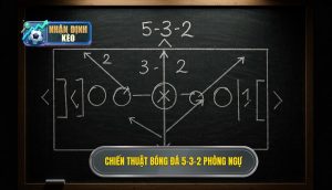 Chiến thuật bóng đá 5-3-2 phòng ngự