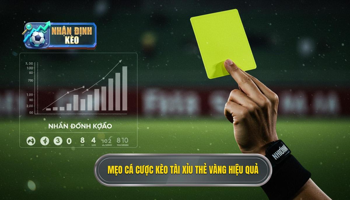 Mẹo cá cược kèo tài xỉu thẻ vàng hiệu quả