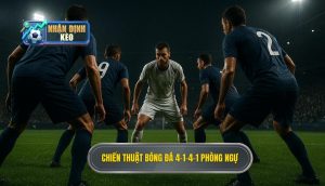 Chiến thuật bóng đá 4-1-4-1 phòng ngự