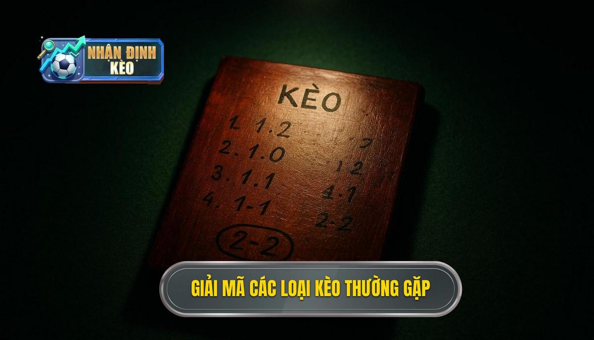 Giải Mã Các Loại Kèo Chính Thường Gặp