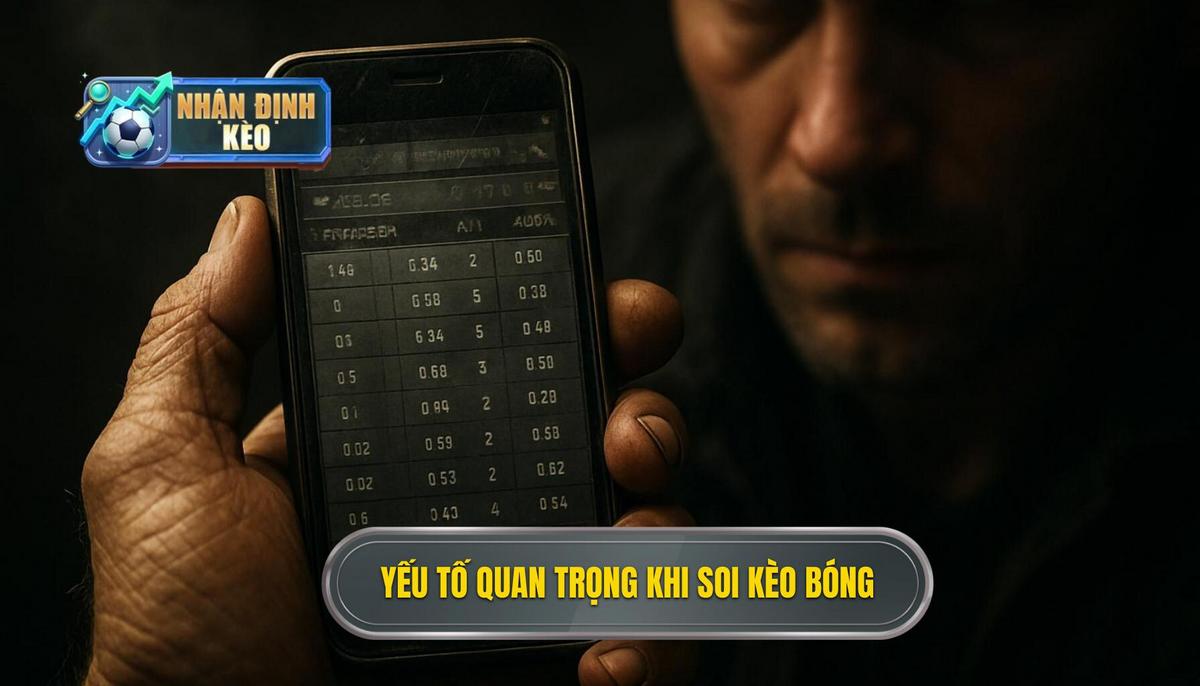 Những Yếu Tố Cốt Lõi Khi Soi Kèo Vòng Bảng