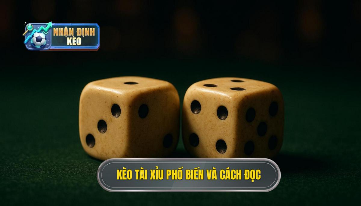 Các loại kèo tài xỉu phổ biến và cách đọc chi tiết