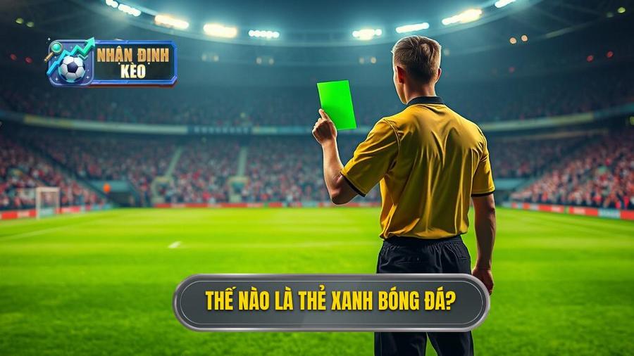 Khái niệm cơ bản: Thẻ xanh trong bóng đá là gì?