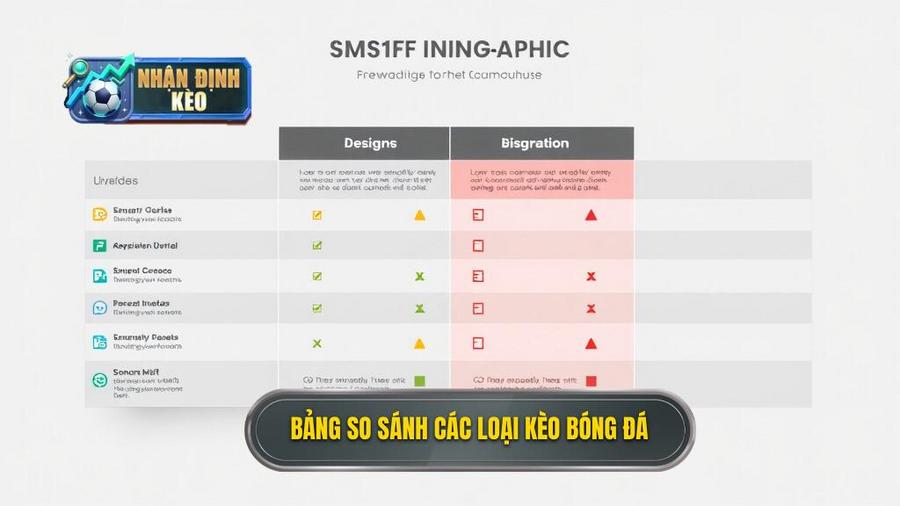 Bảng so sánh các loại kèo phổ biến hiện nay
