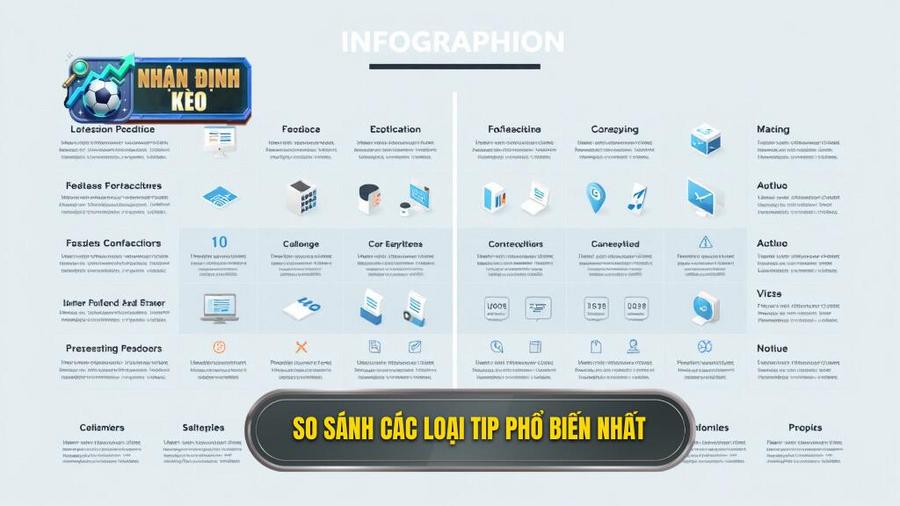 Bảng so sánh các loại tip phổ biến hiện nay