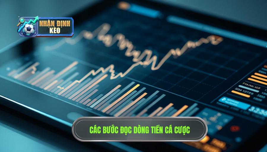 Các bước cơ bản trong cách đọc dòng tiền cá cược