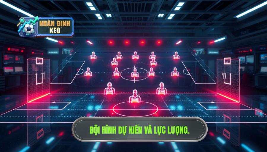 Phân tích lực lượng và đội hình dự kiến