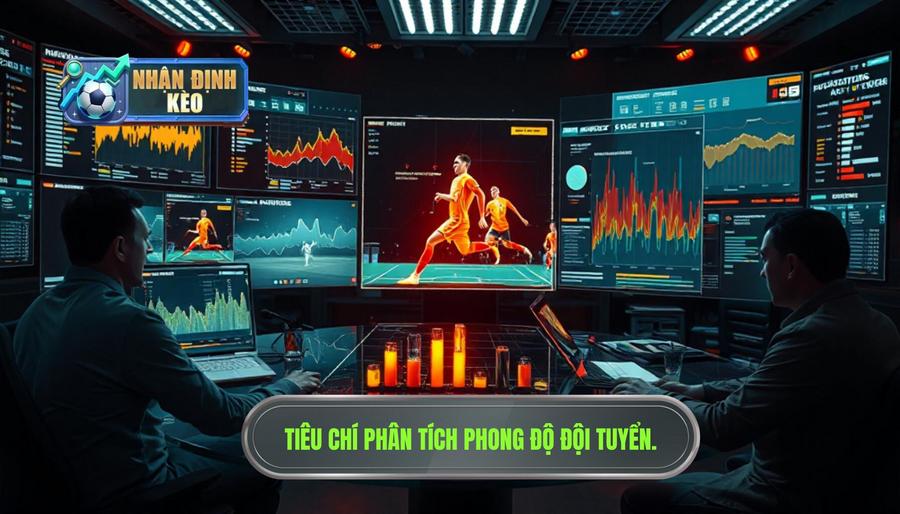 Các tiêu chí cốt lõi khi phân tích phong độ đội tuyển