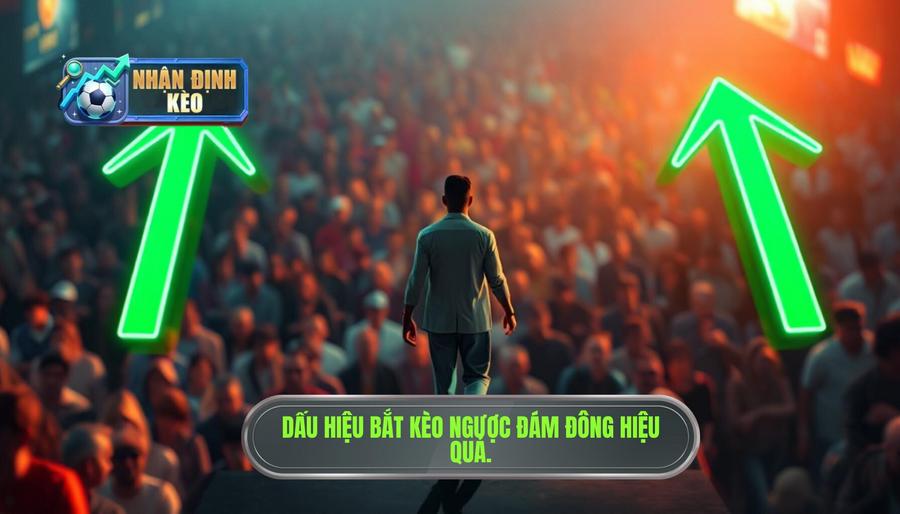 Các dấu hiệu nhận biết để bắt kèo ngược đám đông thành công