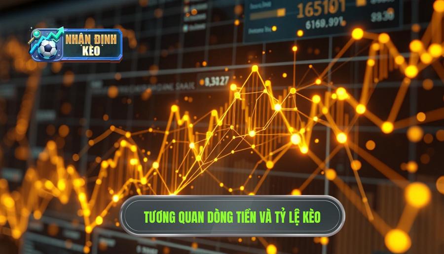Phân tích sự tương quan giữa Dòng tiền và Tỷ lệ kèo